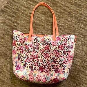 Japanese Floral tote